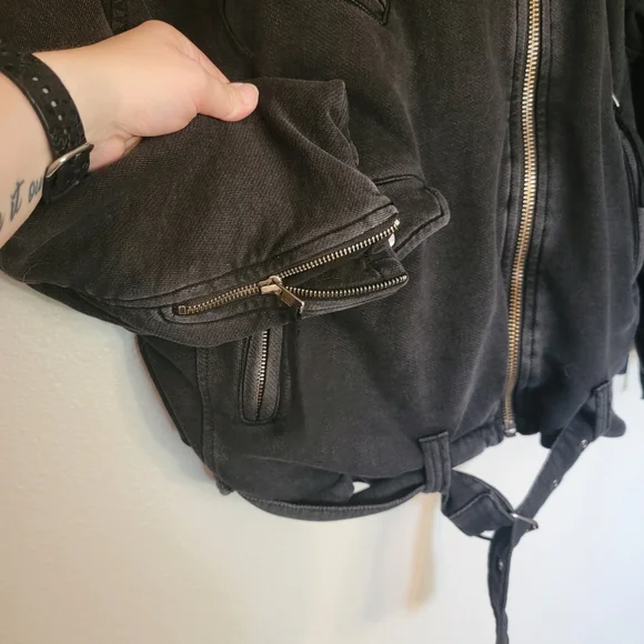 Free People Moto Jacket - Picture 3 of 9